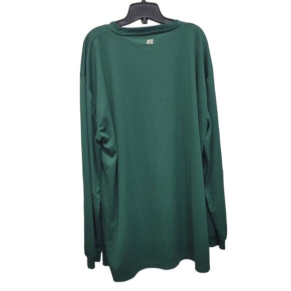 Russell Athletic Mens XXL 100% Polyester Dri Power Long Sleeve Athletic Shirt - Picture 3 of 5
